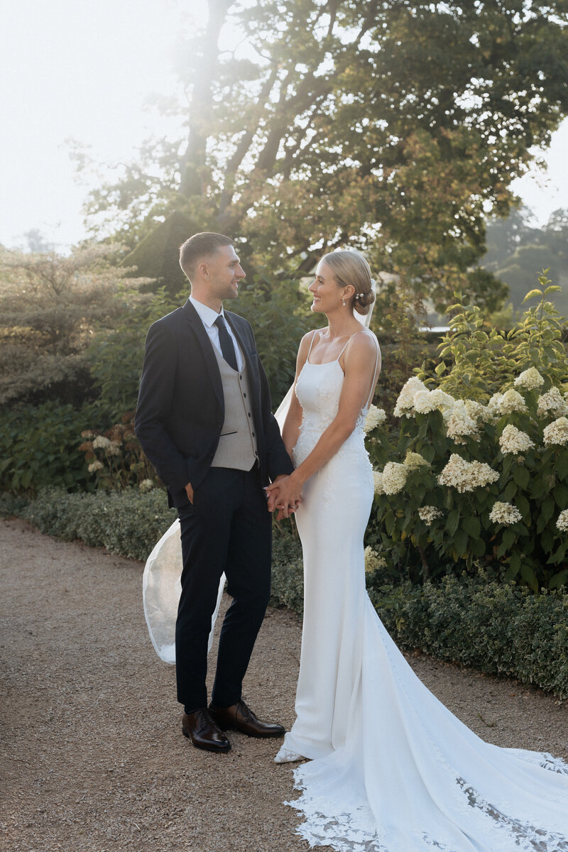 Wedding photograph at Combermere Abbey