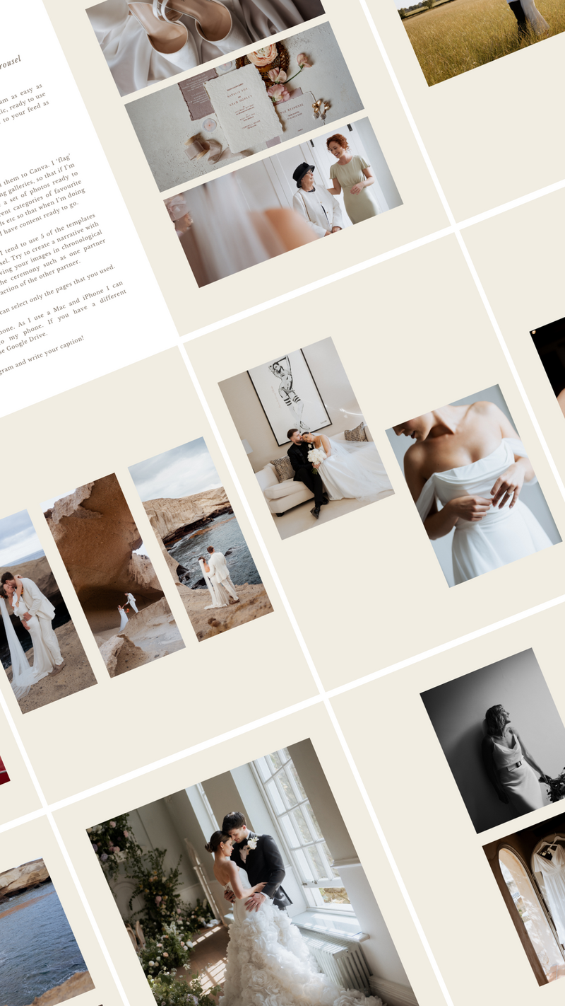 Instagram carousel templates